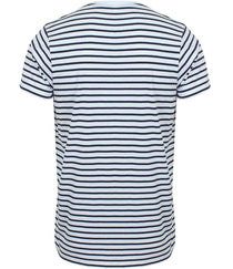 White/Oxford Navy