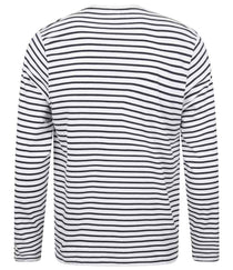 White/Oxford Navy