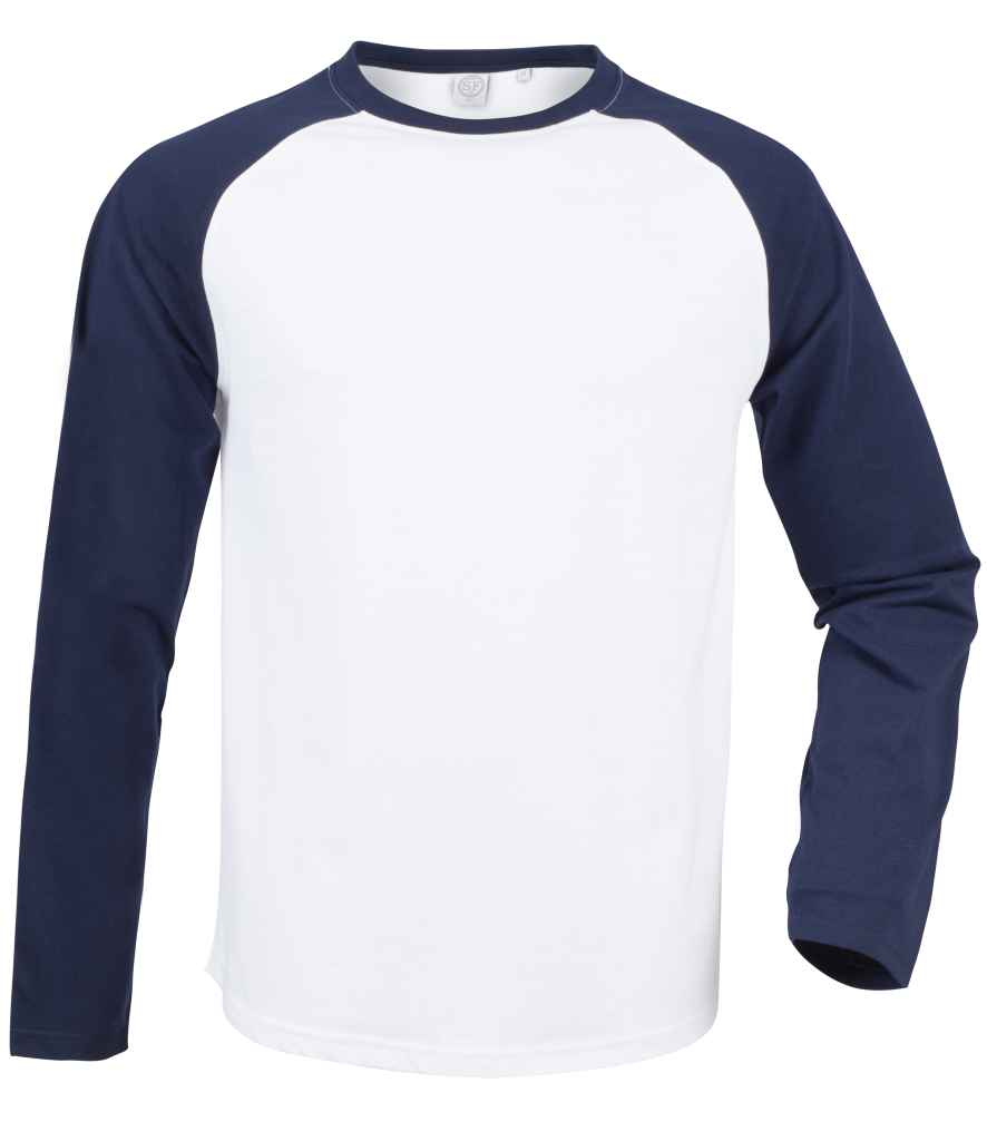 White/Oxford Navy