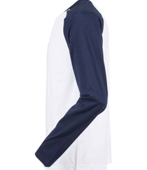 White/Oxford Navy