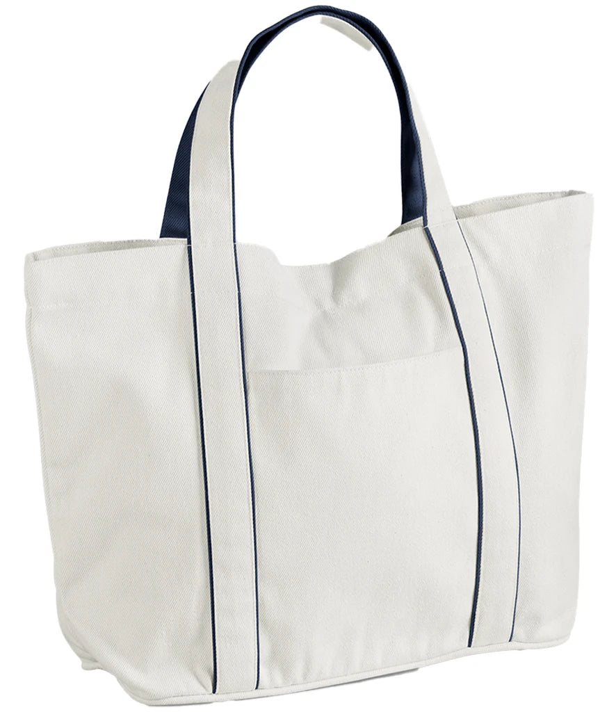 Soft White/French Navy