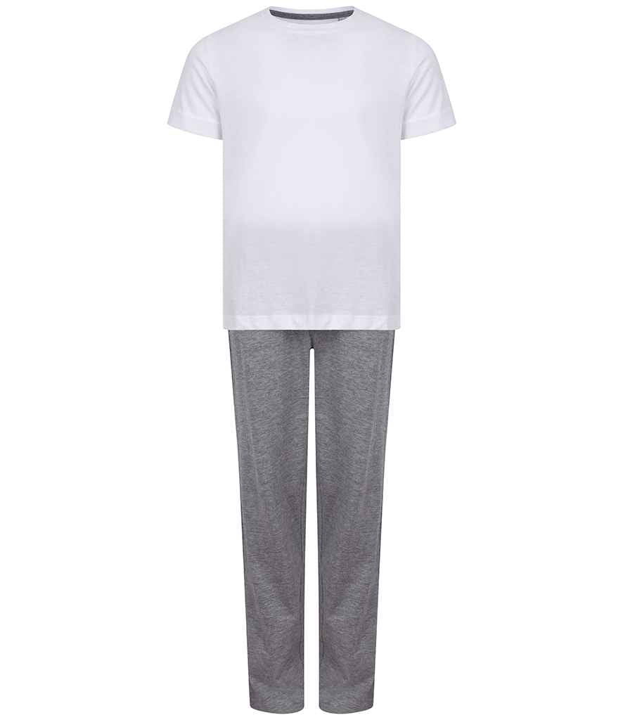 White/Heather Grey