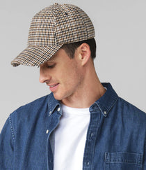 Tan Houndstooth