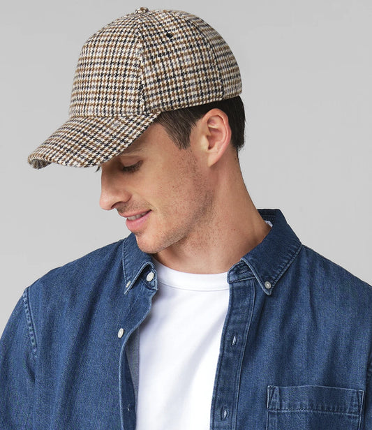 Tan Houndstooth