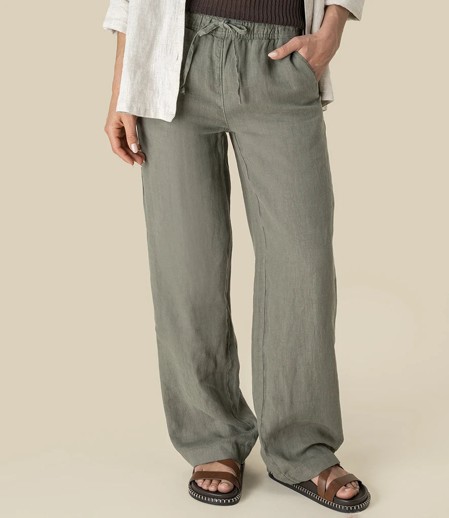 Washed Organic Khaki