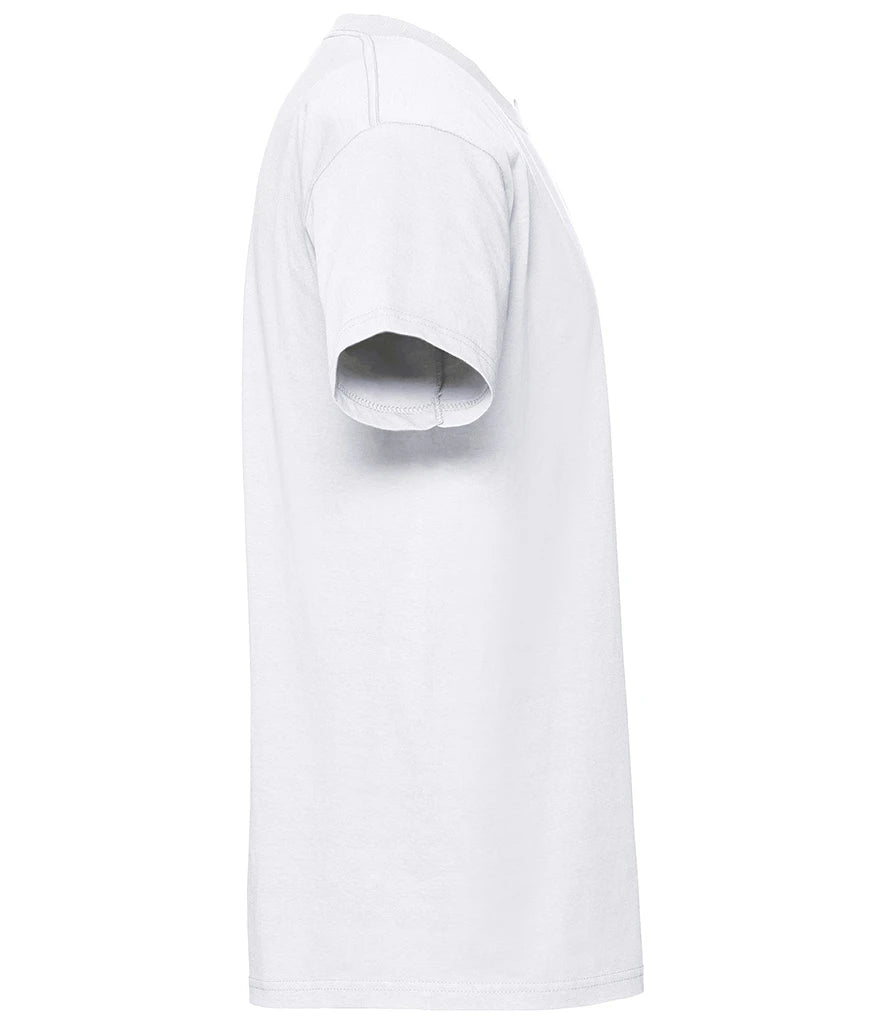 T-shirt Iconic Fruit Of The Loom in cotone adulto bianca T-shirt Iconic Fruit Of The Loom in cotone adulto bianca