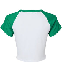 White/Kelly Green