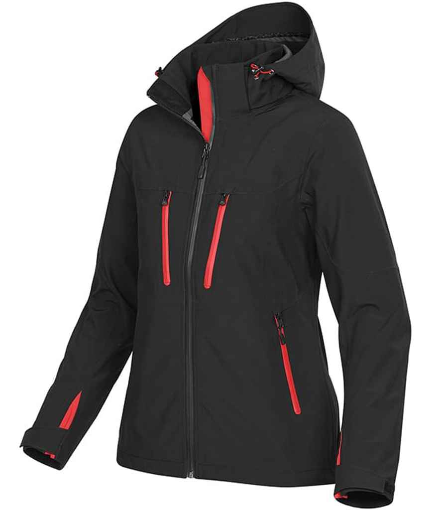 Black/Bright Red