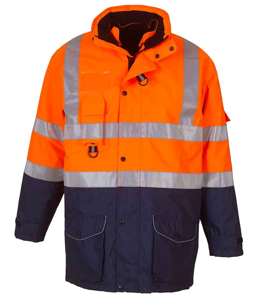 Orange/Navy