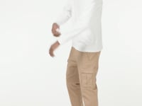 Native Spirit Washed Cargo Trousers