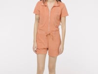 Native Spirit Ladies Terry Towel Short Overall
