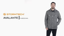 Stormtech Avalante Knitted Fleece Shirt Jacket