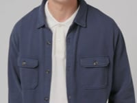Native Spirit Faded Brushed Fleece Overshirt