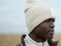 Beechfield Appliqué Patch Pom Beanie